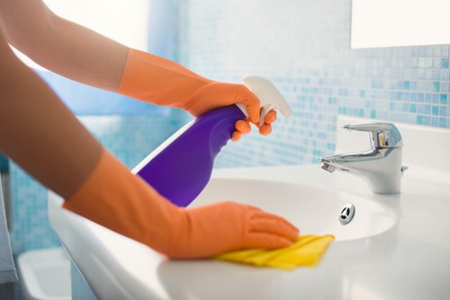 Oven cleaning process for a flat or apartment in Islington