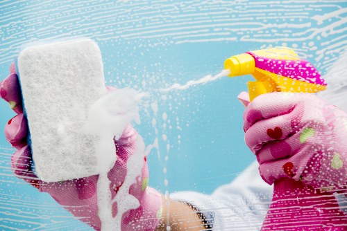 Regular domestic cleaning in a modern Islington flat