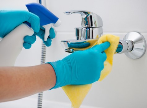 Freshly cleaned carpets in an Islington flat or office