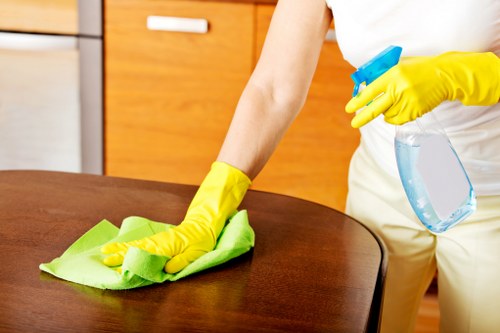 Cleaner handling service responsibilities and liability notice